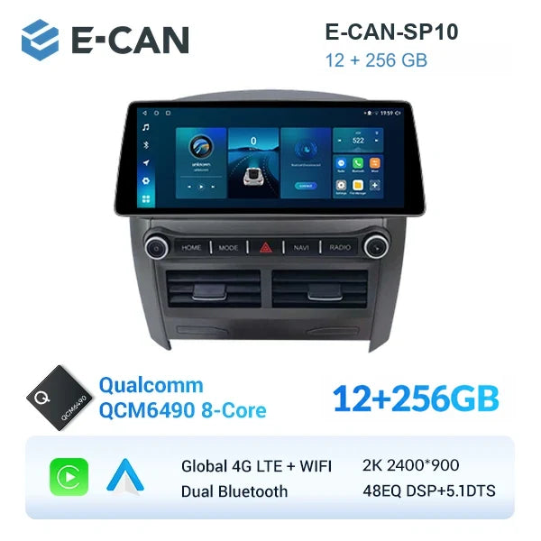 E-CAN-SP10 12GB + 256GB