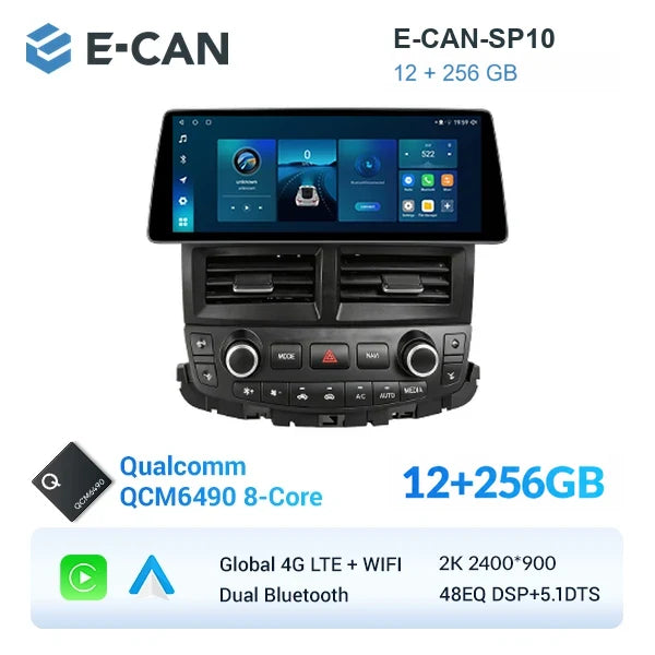 E-CAN-SP10 12GB + 256GB