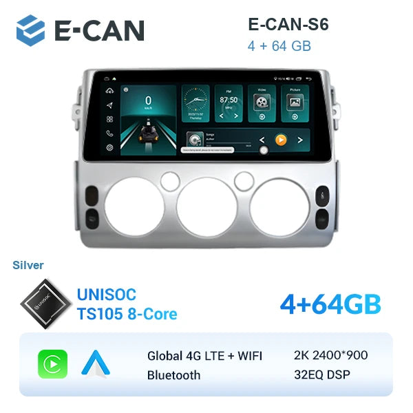 E-CAN-S6 4GB + 64GB