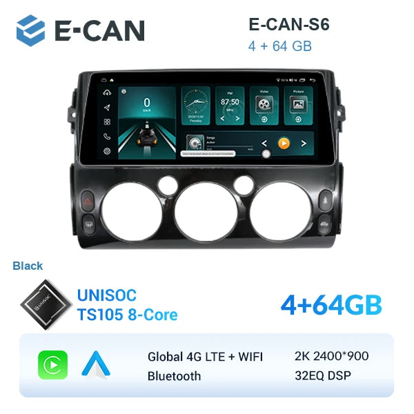 E-CAN-S6 4GB + 64GB