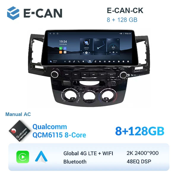 E-CAN-CK 8GB + 128GB