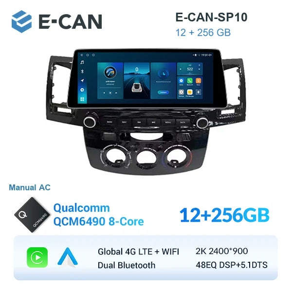 E-CAN-SP10 12GB + 256GB