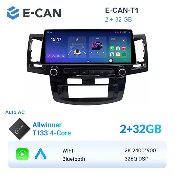 E-CAN-T1 2GB + 32GB