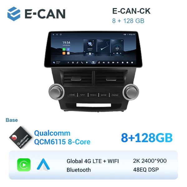 E-CAN-CK 8GB + 128GB