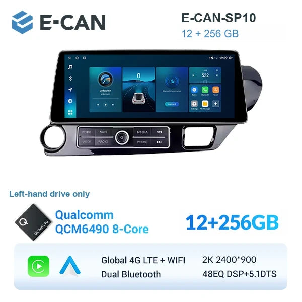 E-CAN-SP10 12GB + 256GB