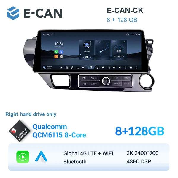 E-CAN-CK 8GB + 128GB