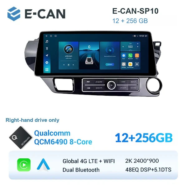 E-CAN-SP10 12GB + 256GB
