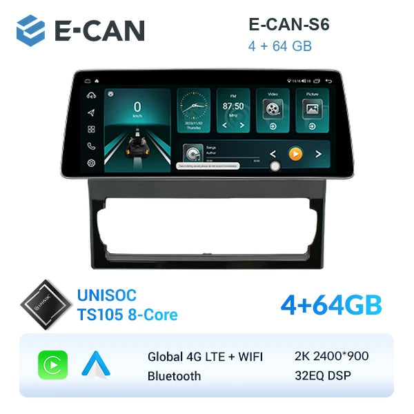 E-CAN-S6 4GB + 64GB
