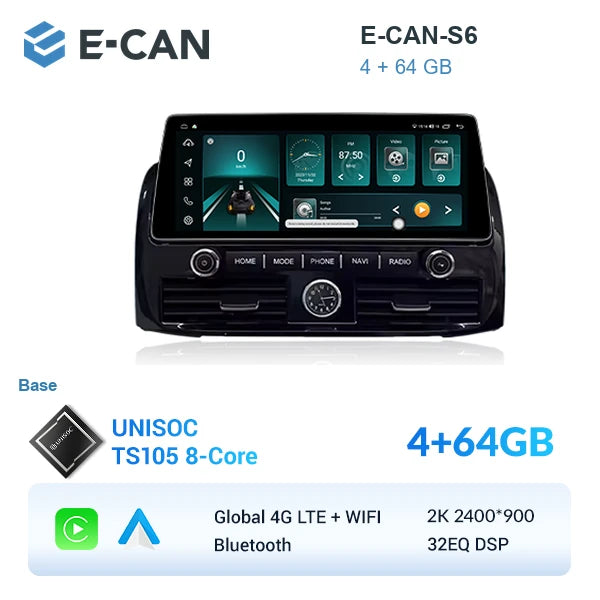 E-CAN-S6 4GB + 64GB