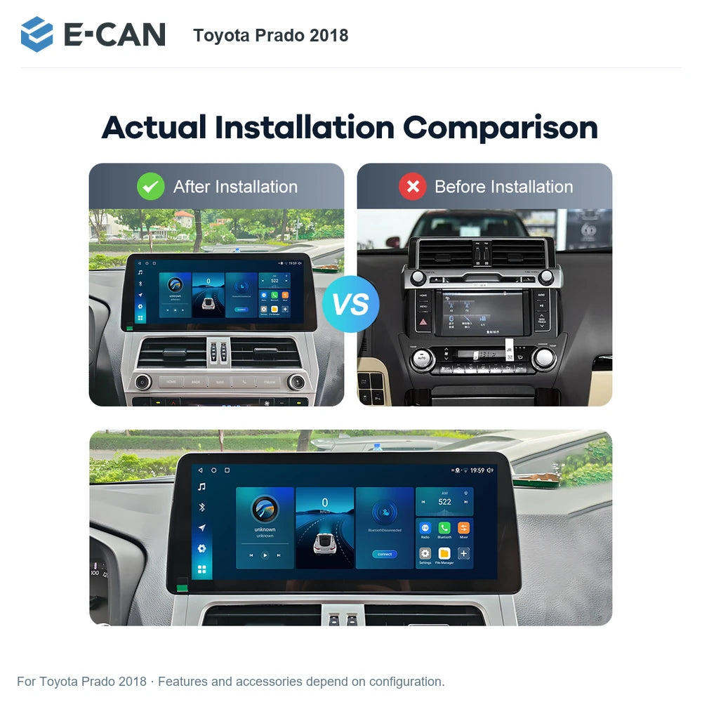 E-CAN Toyota Prado 2018 for Toyota Prado 2018