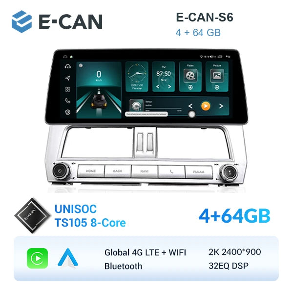 E-CAN-S6 4GB + 64GB