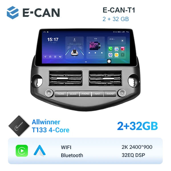 E-CAN-T1 2GB + 32GB