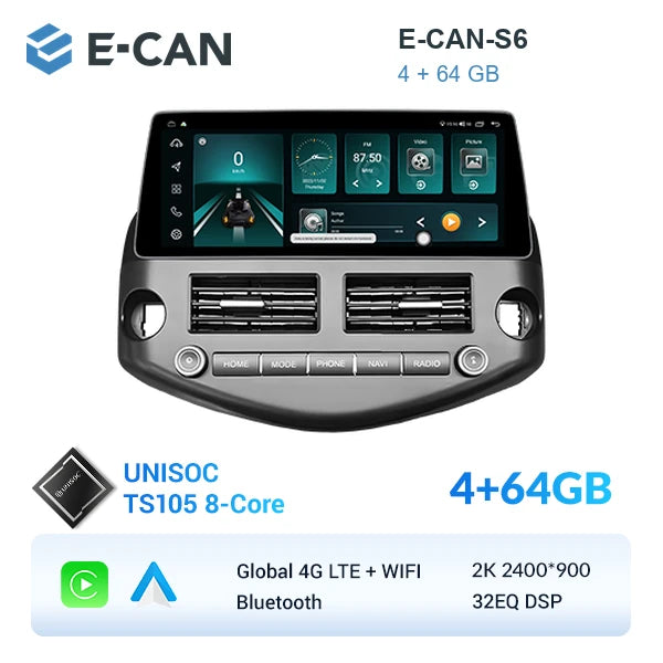E-CAN-S6 4GB + 64GB