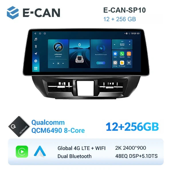 E-CAN-SP10 12GB + 256GB