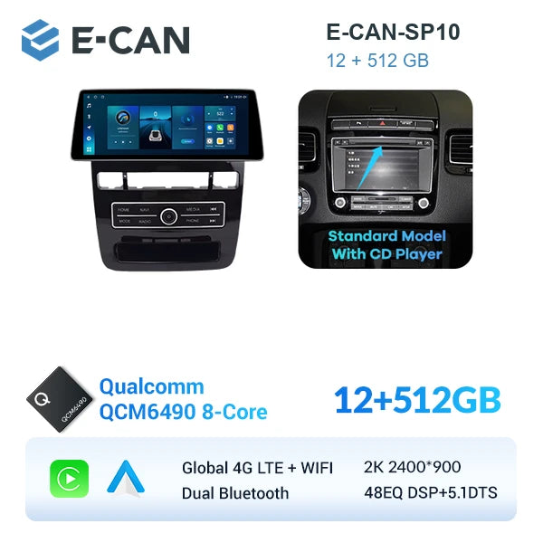 E-CAN-SP10 12GB + 512GB