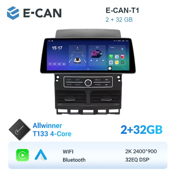 E-CAN-T1 2GB + 32GB