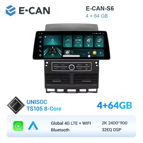 E-CAN-S6 4GB + 64GB