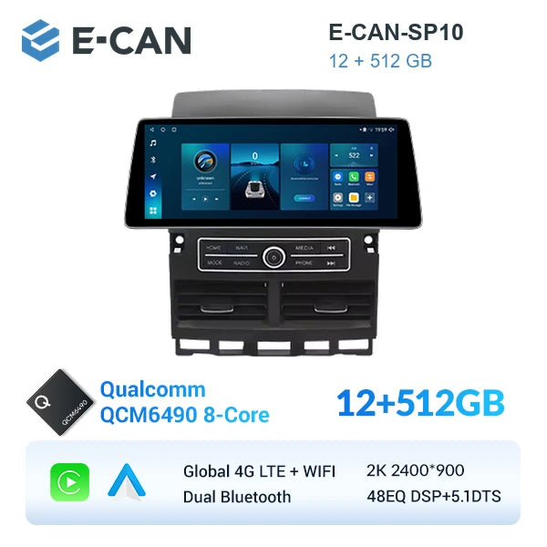 E-CAN-SP10 12GB + 512GB
