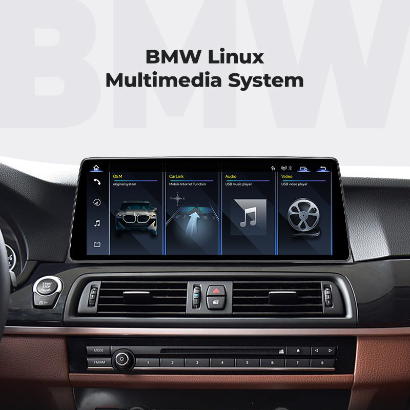 12.3" CarPlay Head Unit for BMW 5 Series F10/F11 (2010-2017) | EC-L1