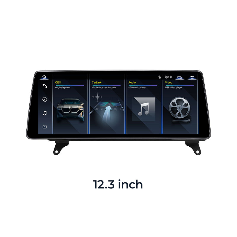 Para BMW X5 X6 E70 E71 2007-2013 Pantalla Linux Apple CarPlay 10.25" 12.3" Reproductor Multimedia | EC-L1
