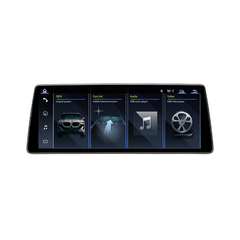 12.3" Head Unit 2005-2011 BMW 3/5 Series E60 E61 E63 E92 E93 Linux Screen Apple CarPlay Navigation | EC-L1