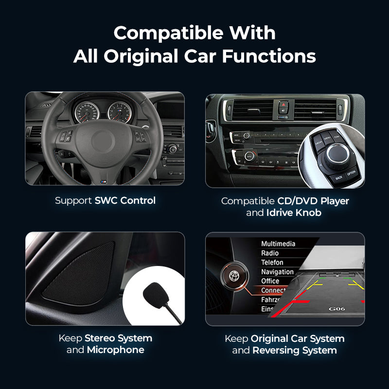 Car Head Unit 2009-2016 BMW Z4 E89 Linux Screen 10.25″ 12.3" Apple CarPlay Navigation | EC-L1