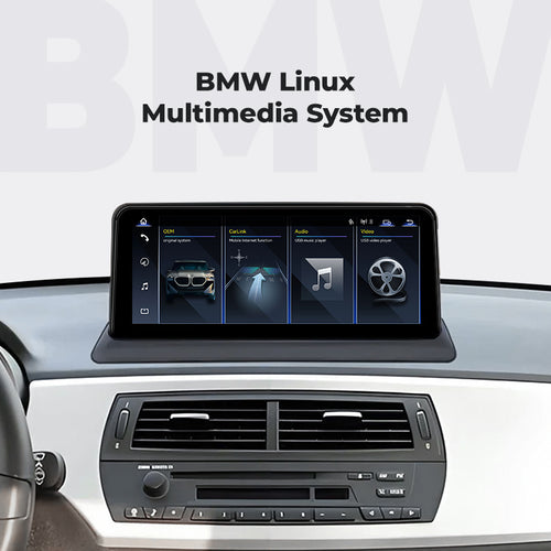 Car Stereo 10.25" 2003-2008 BMW Z4 E85 E86 CCC Linux Screen Head Unit Apple CarPlay | EC-L1