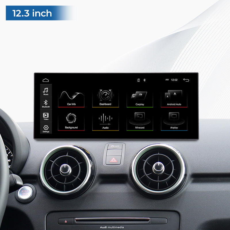 For Audi A1 2012-2018 Linux Car Audio Head Unit Wireless CarPlay/Android Auto Bluetooth | EC-L1