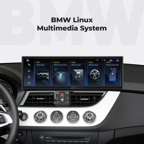 Car Head Unit 2009-2016 BMW Z4 E89 Linux Screen 14.9" Apple CarPlay Navigation | EC-L1