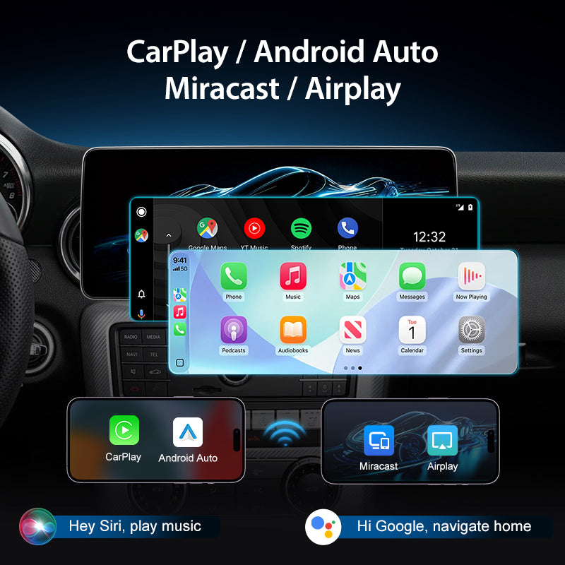 For Mercedes Benz SL SLK SLC R231 R172 2011-2019 Wireless CarPlay/Android Auto Linux Touch Screen Multimedia | EC-L1
