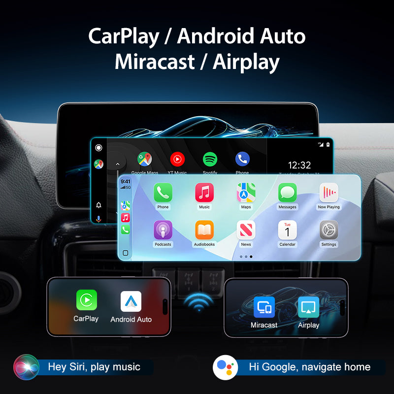 Мультимедийная система с сенсорным экраном, Linux, Wireless CarPlay/Android Auto для Mercedes Benz G-Class W463 2012-2015 | EC-L1
