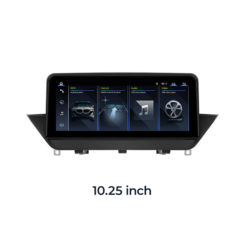 Head Unit 2009-2015 BMW X1 E84 Linux Screen 10.25" 12.3" Apple CarPlay Multimedia Player | EC-L1