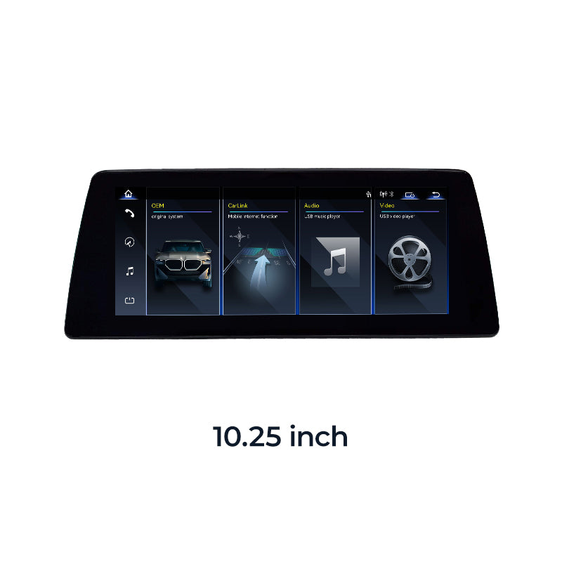 For BMW X1 X2 F48 F49 2015-2020 Linux Screen Apple CarPlay 10.25" 12.3" Multimedia Player | EC-L1