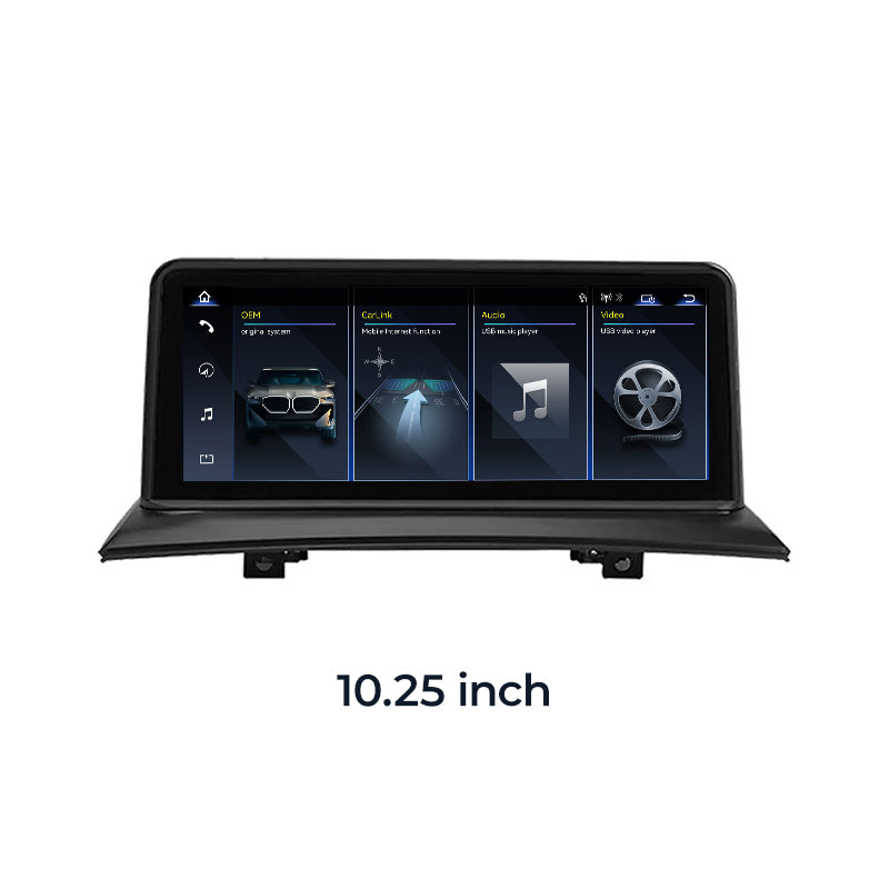 Car Head Unit 2004-2010 BMW X3 E83 Linux Screen 10.25″ 12.3" Apple CarPlay Navigation | EC-L1