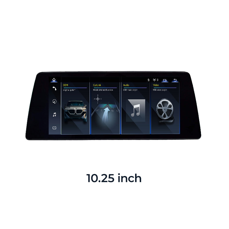 For BMW 5 Series G30 2017-2021 Linux Screen Apple CarPlay 10.25" 12.3" Multimedia Player | EC-L1