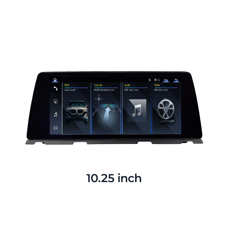 For BMW 6 Series F06 F12 2011-2018 Linux Screen Apple CarPlay 10.25" 12.3" Multimedia Player | EC-L1
