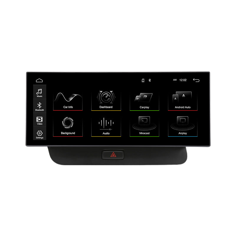 For Audi Q5 2009-2017 12.3" Linux Car Audio Head Unit Wireless CarPlay/Android Auto Bluetooth | EC-L1