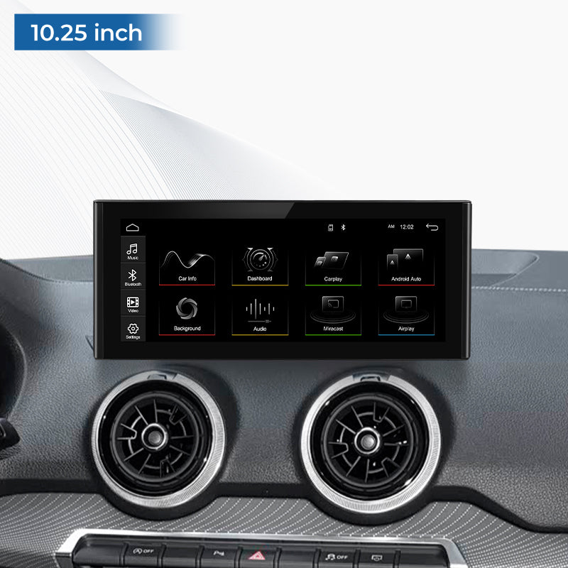 For Audi Q2L 2018-2022 Linux Car Audio Head Unit Wireless CarPlay/Android Auto Bluetooth | EC-L1