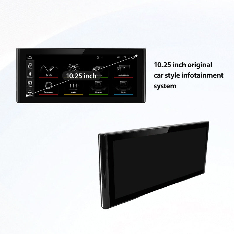 For Audi Q3 2012-2018 10.25" 12.3" Linux Car Audio Head Unit Wireless CarPlay/Android Auto Bluetooth | EC-L1