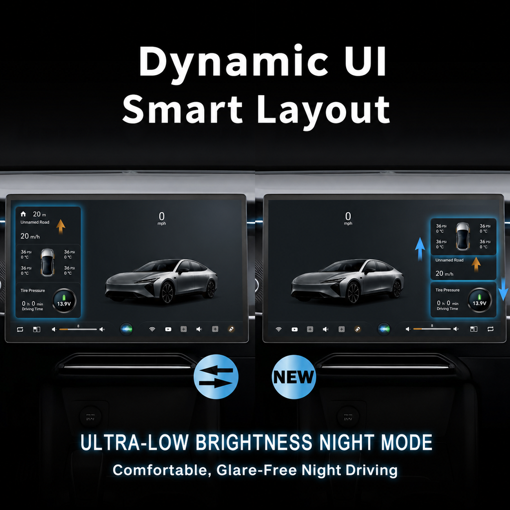 P-ONE SERIES_ Qualcomm6490 Car Infotainment System Android Multimedia System