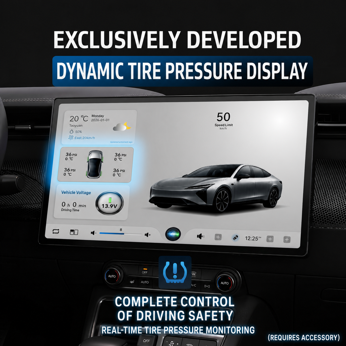 P-ONE SERIES_ Qualcomm6490 Car Infotainment System Android Multimedia System
