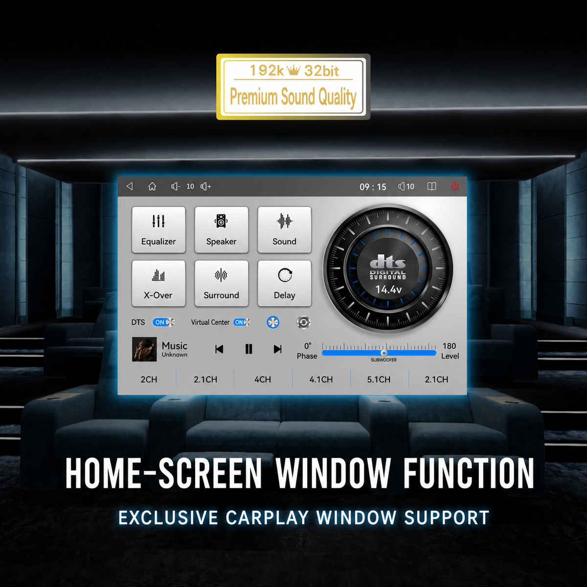 P-ONE SERIES_ Qualcomm6490 Car Infotainment System Android Multimedia System
