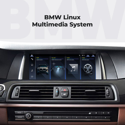 10.25" CarPlay Head Unit for BMW 5 Series F10/F11 (2010-2017) | EC-L1