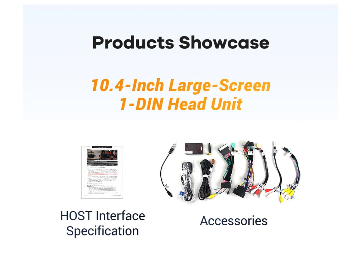 Ford Edge 10.4-inch head unit and accessories