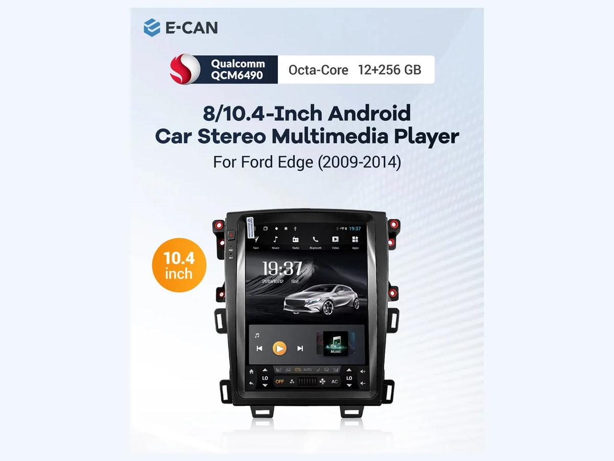 Ford Edge 10.4-inch Android car stereo overview
