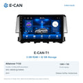 Honda Civic FC Sedan 2016 9-inch — 01 t1 2 32gb; installation/UI graphics are illustrative