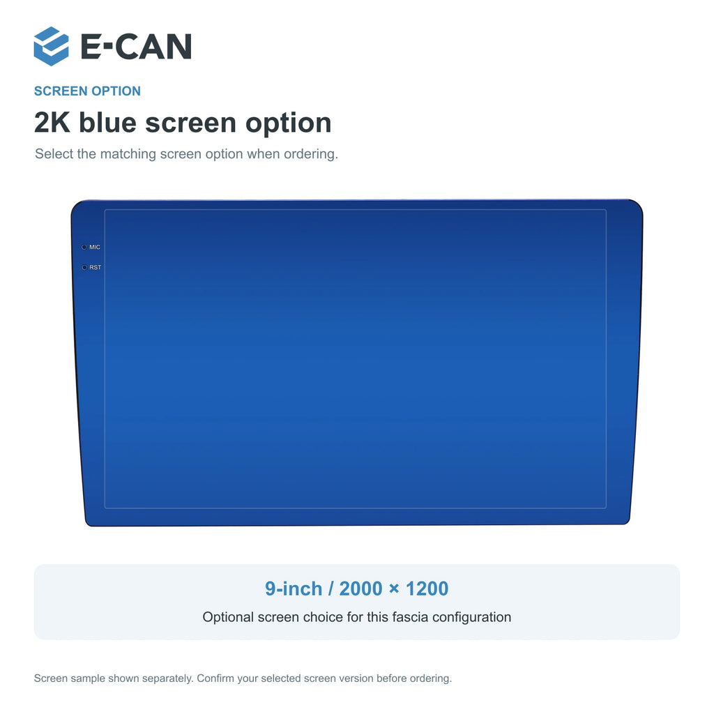 Mitsubishi Pajero V80/V90 2007–2019 9-inch — 08 blue screen option; optional screen upgrade