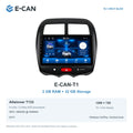 Mitsubishi ASX 2013–2016 10.1-inch — 01 t1 2 32gb; interface illustration