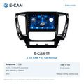 Mitsubishi Pajero Sport III 2016–2018 9-inch — 01 t1 2 32gb; interface illustration