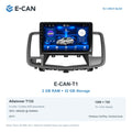 Nissan Teana J32 2008–2012, 10.1-inch LHD fascia: 01 t1 2 32gb. Standard QLED1280x720; 2K screens optional.